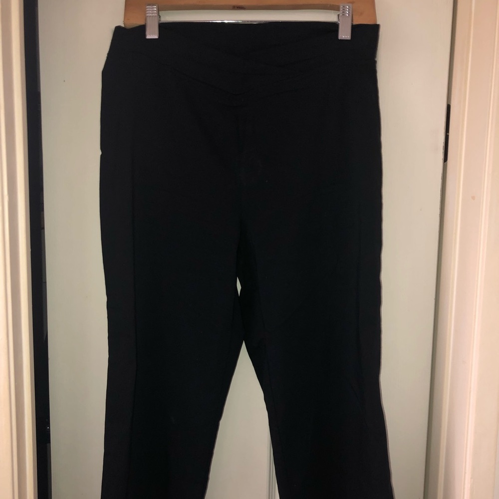 Tight black pants